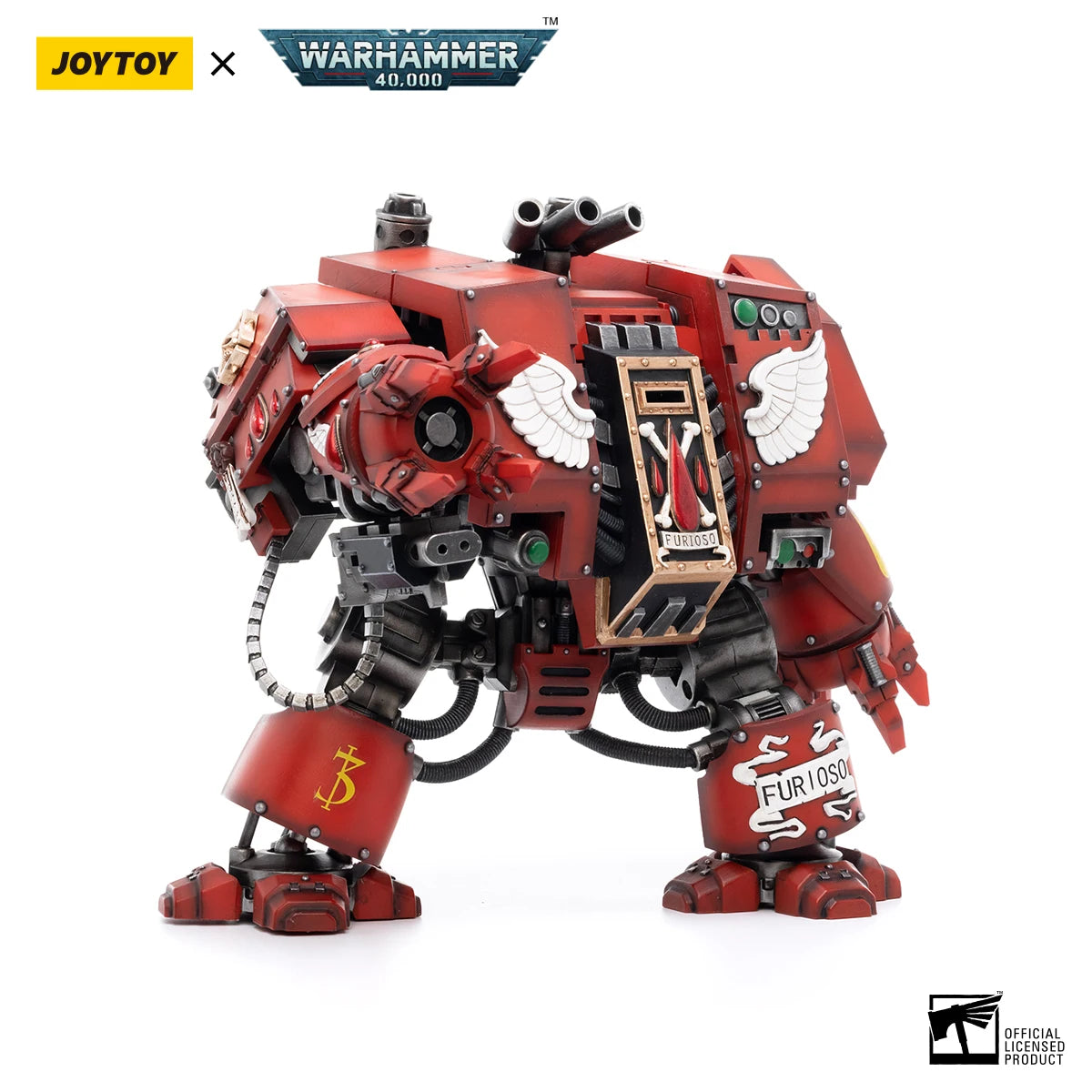 [Pre Order] JOYTOY Warhammer 40K 1/18 Action Figure Blood Angels Furioso Dreadnought Brother Samel Anime figures Toys Collection