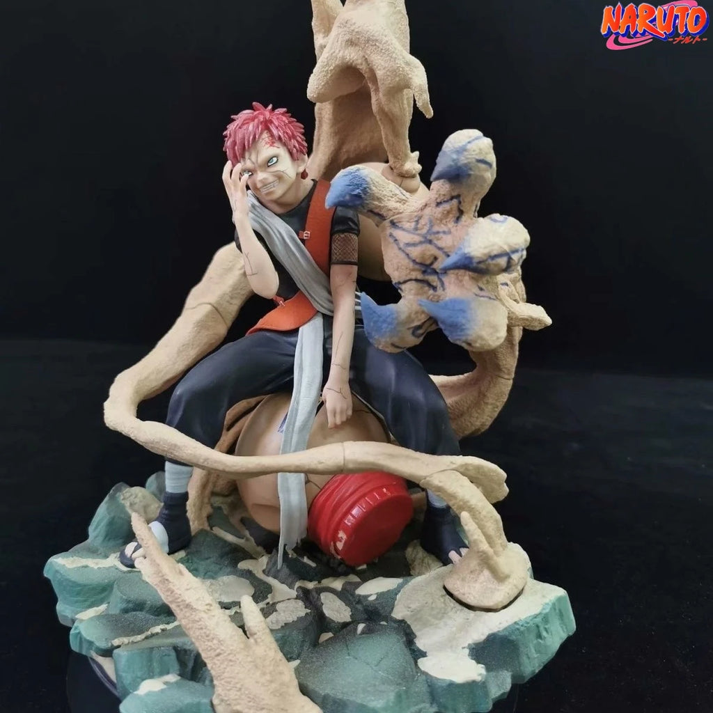 Naruto Anime Figures Gaara Battle version Action Figure Model PVC Figurine Collection Desktop Decoration Children's Toy Gifts