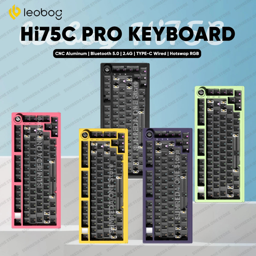 Hi75c Leobog Hi75C Hi75C Pro Hi75 Gaming Aluminum Wireless Mechanical Keyboa ...