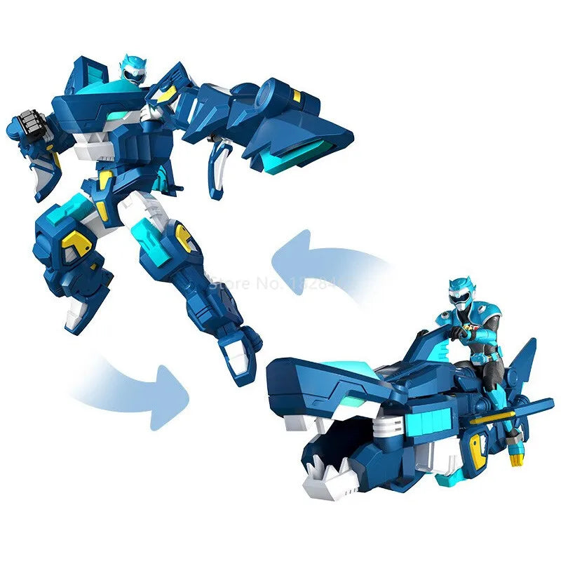 Mini Force 2 Super Dino Power Transformation Robot Toys Action Figures MiniForce X Simulation Animal Deformation Dinosaur Toy