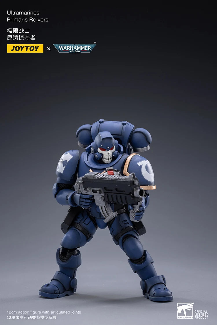 Joytoy Warhammer 1/18 Action Figures Ultramarines Primaris Reivers Reaver 2 Model Toy Boy Gifts 3.75inch