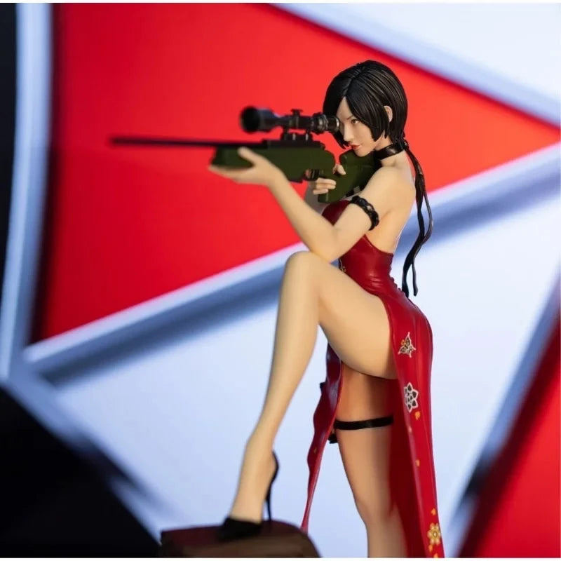In Stock 36cm Ada Wong Biohazard Girls Anime Figure Toy Figure Game Action Figures Collectible Statue Doll Toy Pvc Gk Model