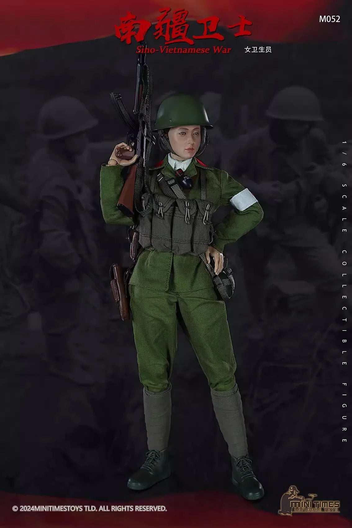 In Stock Mini Times Toys M052 1/6 Scale Collectible Counterattack Female Soldier Full Set 12 inch Action FIgure Doll Toys