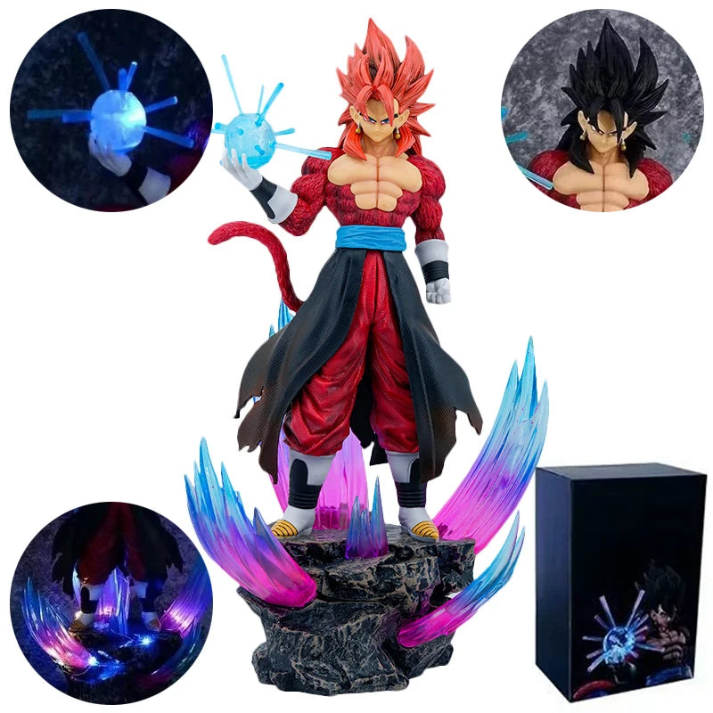 YUNQI CREATE Studio PVC GK Dragon Ball Z Son Goku Ultra Instinct Statue 50cm DBZ Anime Model Action Figure Collection Toy Figma