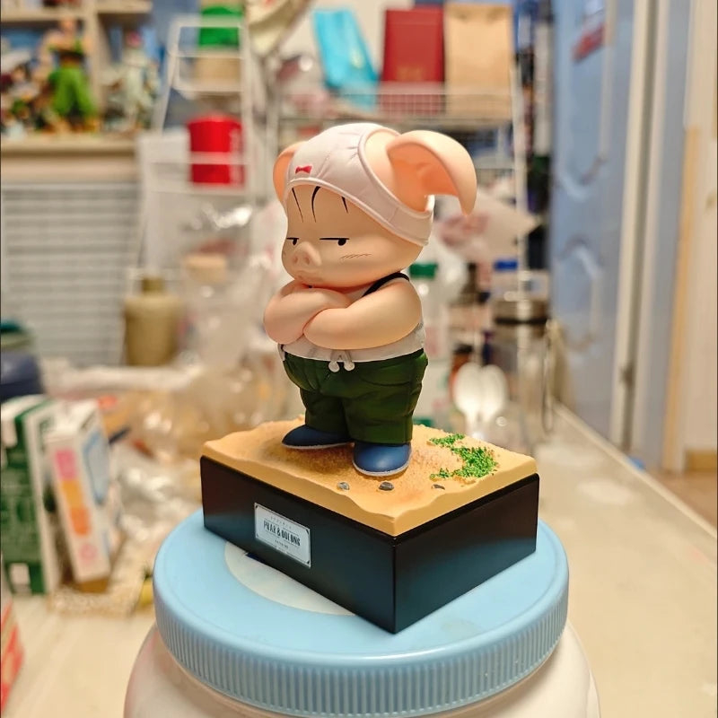 Jt Statue Dragon Ball Oolong Figure Krillin Goku Chichi Lunch Bulma Pvc Statue Action Figures Collection Model Toys Gift