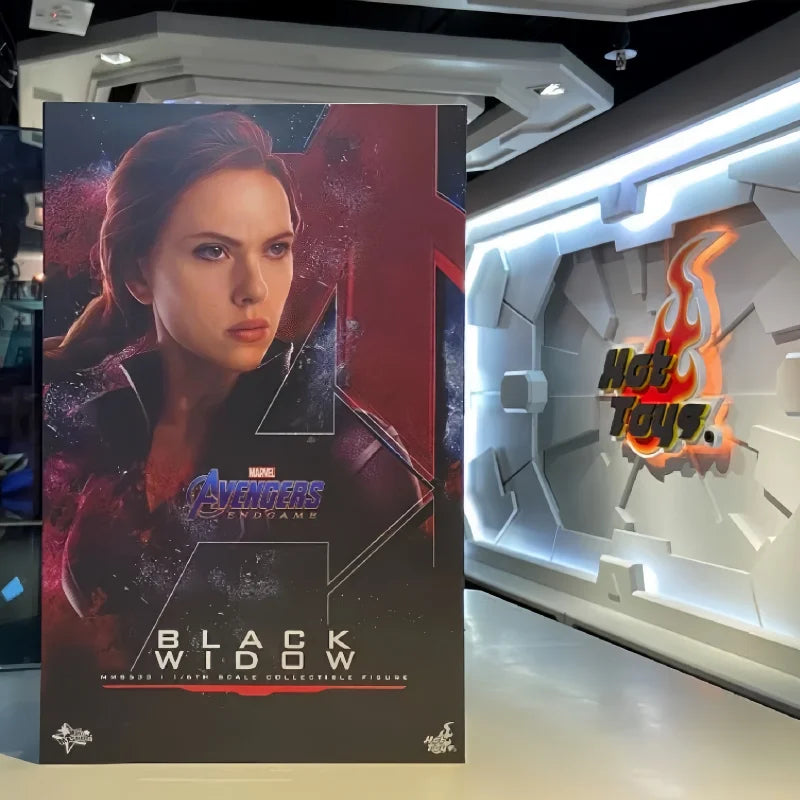 In Stock Hot Toys Avengers 4 Scarlett Black Widow 7.0 HT 1/6 MMS533 Action Figure Joint Movable Toy Birthday Collection Gift Toy