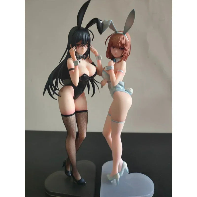 29cm JK Bunny Girl Uchino Sakura Love Injection Sexy Anime Figure FREEing B-STYLE KonoSuba Action Figure Hentai Model Doll Toys