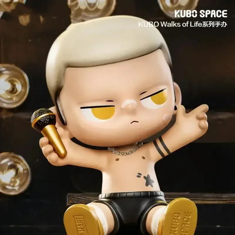 POP MART Kubo Walks of Life Series Mystery Action Figure Blind Box Cute Surprise Birthday Toy Collectible Model