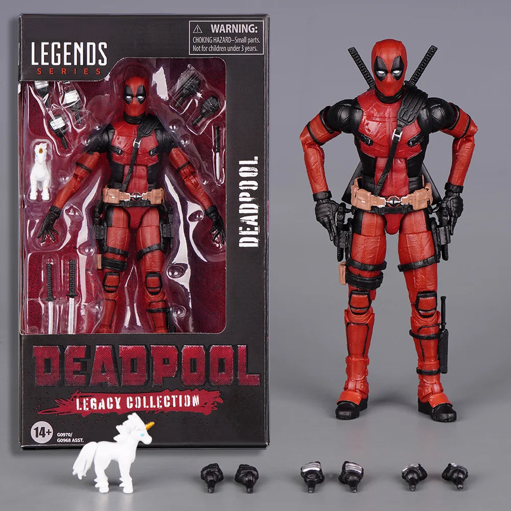 2025 Marvel Legends Deadpool Action Figure Hero Model Premium 6-Inch 15.5cm Poseable Toy With Articulated Joints Children Gifts