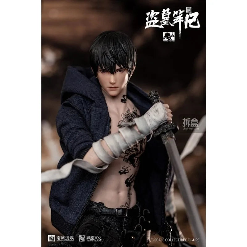RINGTOYS Original 1/6 Grave Robbing Notes Zhang Qiling Movable Doll 12 Inch Finished Model Movable Joint ModelCollectionornament