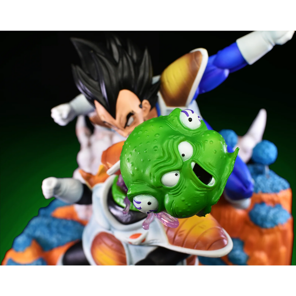 21cm/8.26in Anime Dragon Ball Z Vegeta vs Guldo Figure DBZ Ginyu Force Action Figure Statue Collection Model Toy Gift