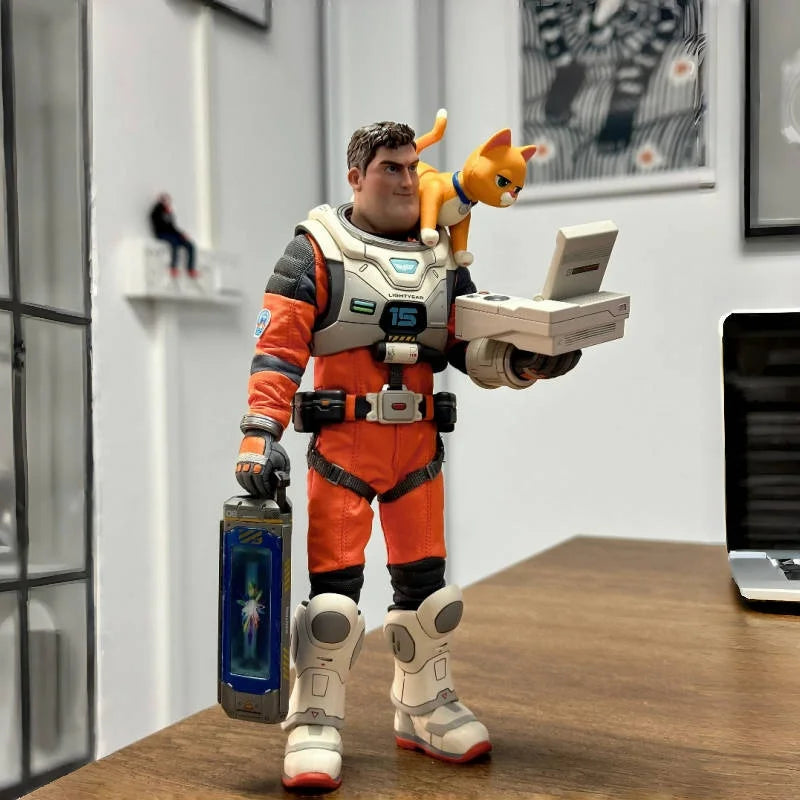 Disney Buzz Lightyear GONG Resonance Xl15 Action Figure Cloth Body Collectible Toy Humanoid Plaything Articulated Model Doll