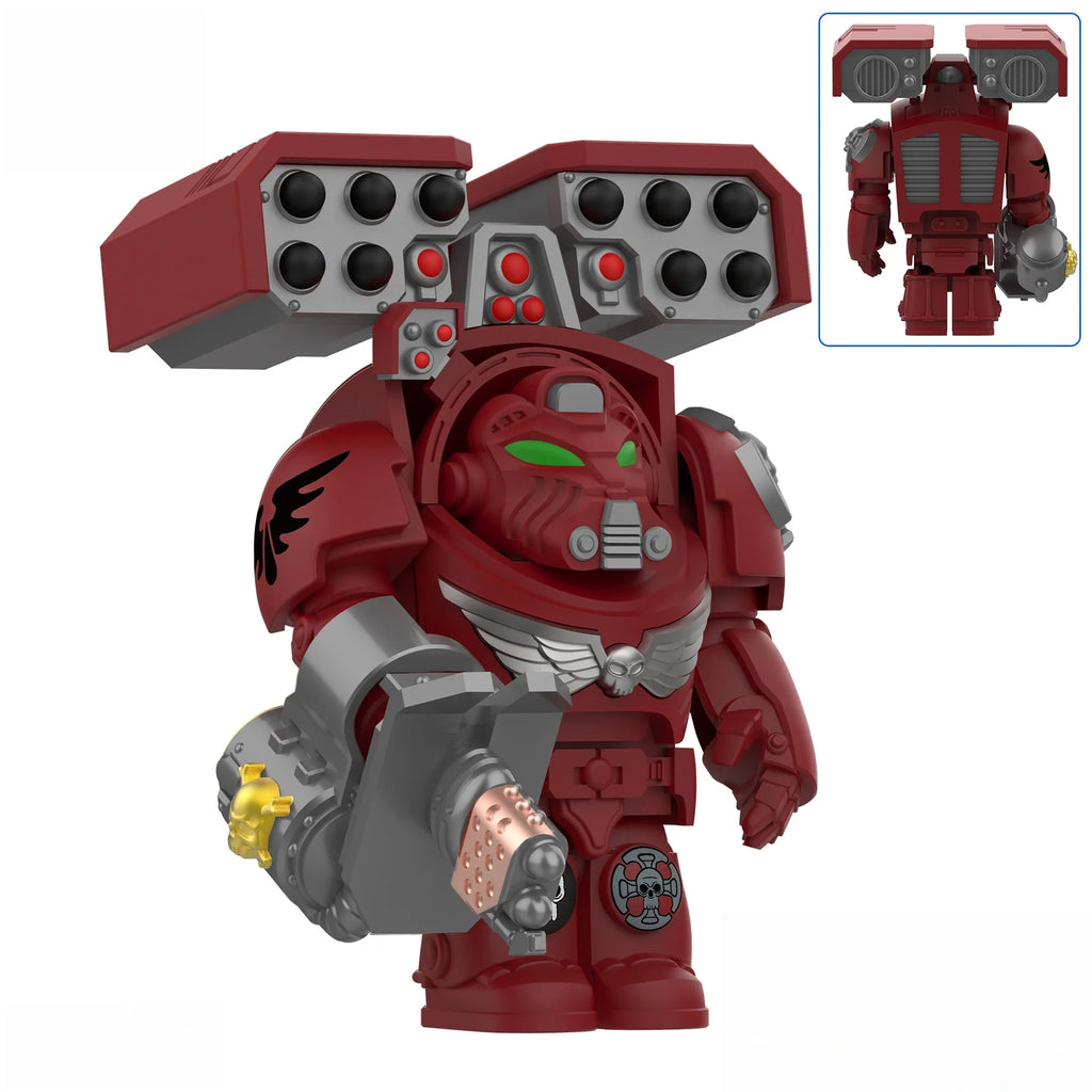 NEUE Mittelalterliche Kriegsritterfigur, aufwendige Details, schwere Bewaffnung, Engel, Ultramarines, Templer, Kriegssoldaten