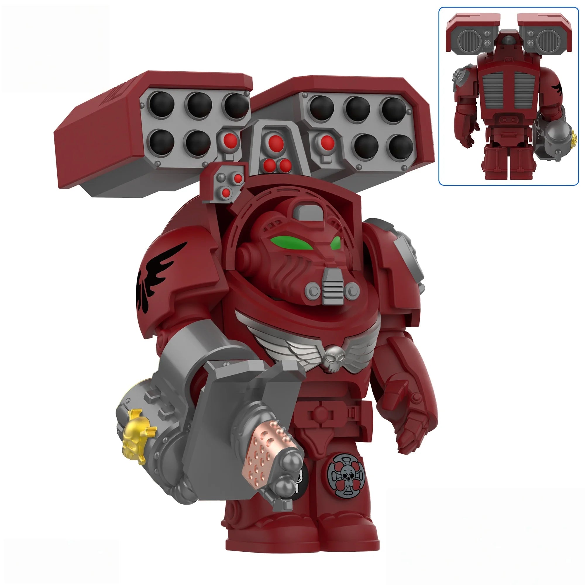NEUE Mittelalterliche Kriegsritterfigur, aufwendige Details, schwere Bewaffnung, Engel, Ultramarines, Templer, Kriegssoldaten