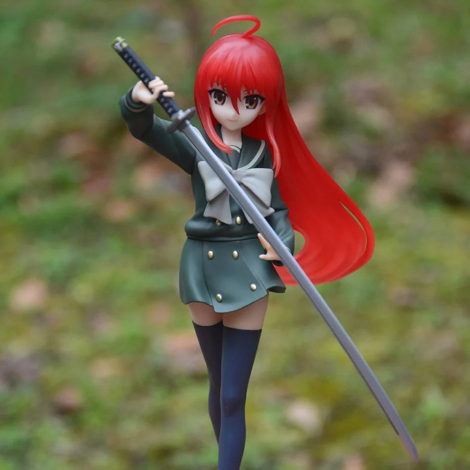 19CM Anime Shakugan no Shana Shana Punish the crime PVC Action Figures Model Collection Ornament Anime Cartoon Model Toy Gifts