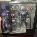 Revoltech Yamaguchi Black Panther Figure 024 Bruce Wayne Arkham Knight Figure King of Wakanda Action Figure Model Batman Toy