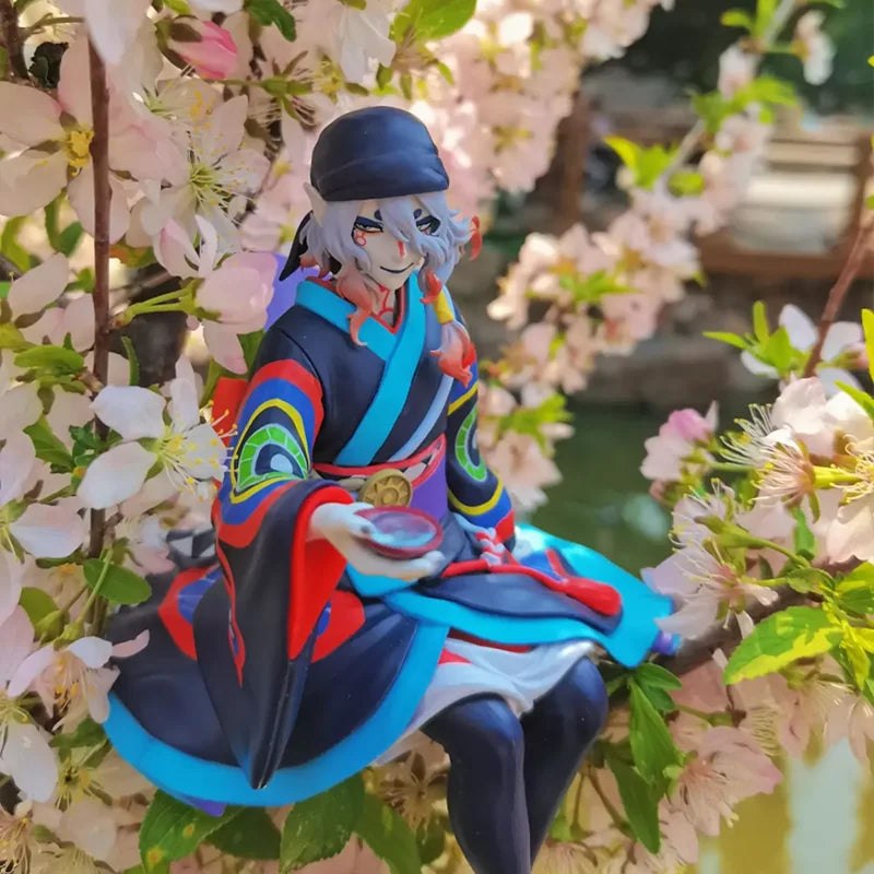 Genuine Original Furyu Mononoke Medicine Seller Kusuriuri Anime Figure Noodle Stopper Model Desktop Ornament Toys Collect