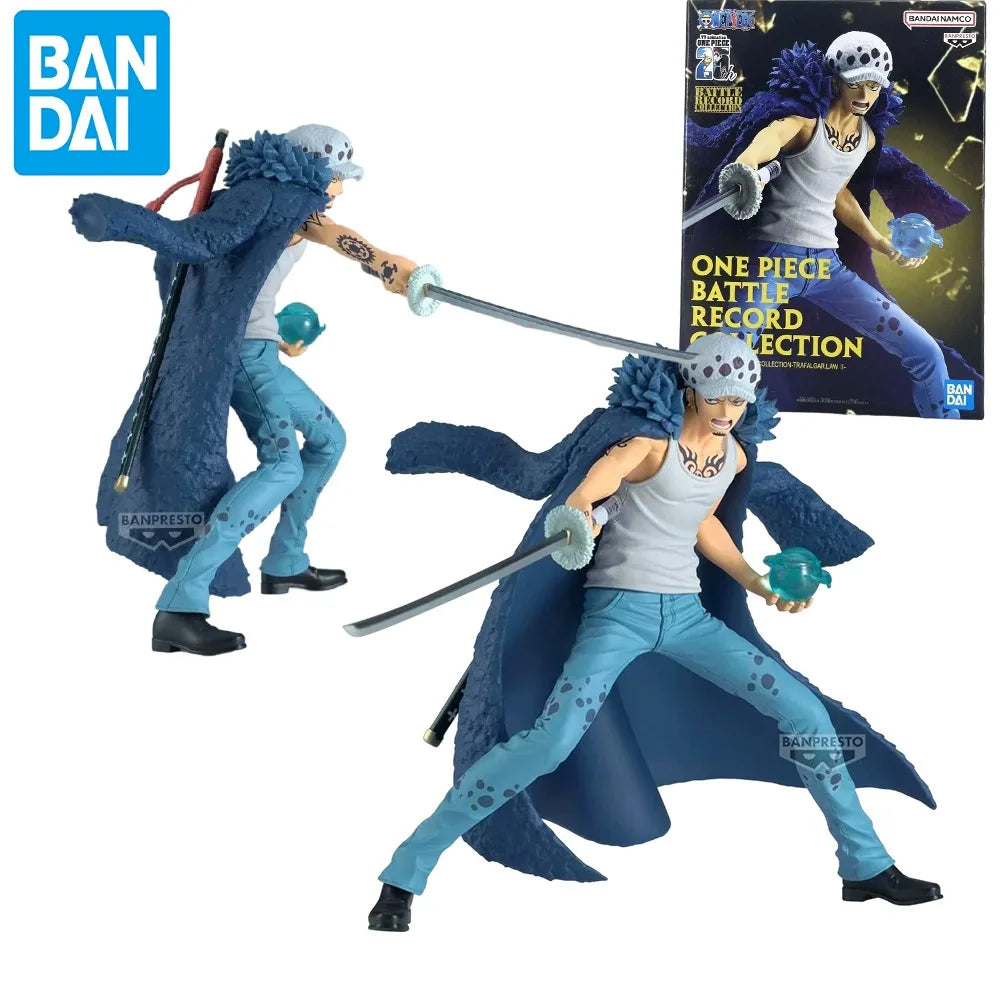 In Stock Original BANDAI NAMCO BANPRESTO ONE PIECE BRC Trafalgar D. Water Law PVC Figure Model Toy Anime Collector Figurine Gift