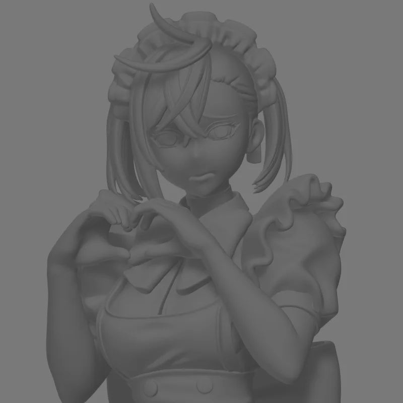160mm Resin Model Figure Brave Group Maid Ayase Gk Micro Miniature 3d Printed White Model Toy Unassembled And Unpainted Kit