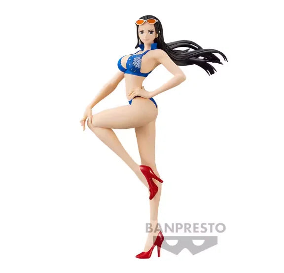 Tcv Bandai One Piece Nico Robin Vacation Ver. B  Ver. A Prize Figure Anime Collectible Model Toy Desktop Decoration Kids Gift