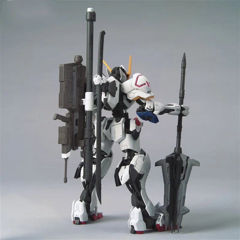 Bandai Gundam Model Kit Anime MG 1/100 Barbatos Fourth Form Mobile Suit Gunpla Action Figure Toys for Boy Children's Gift