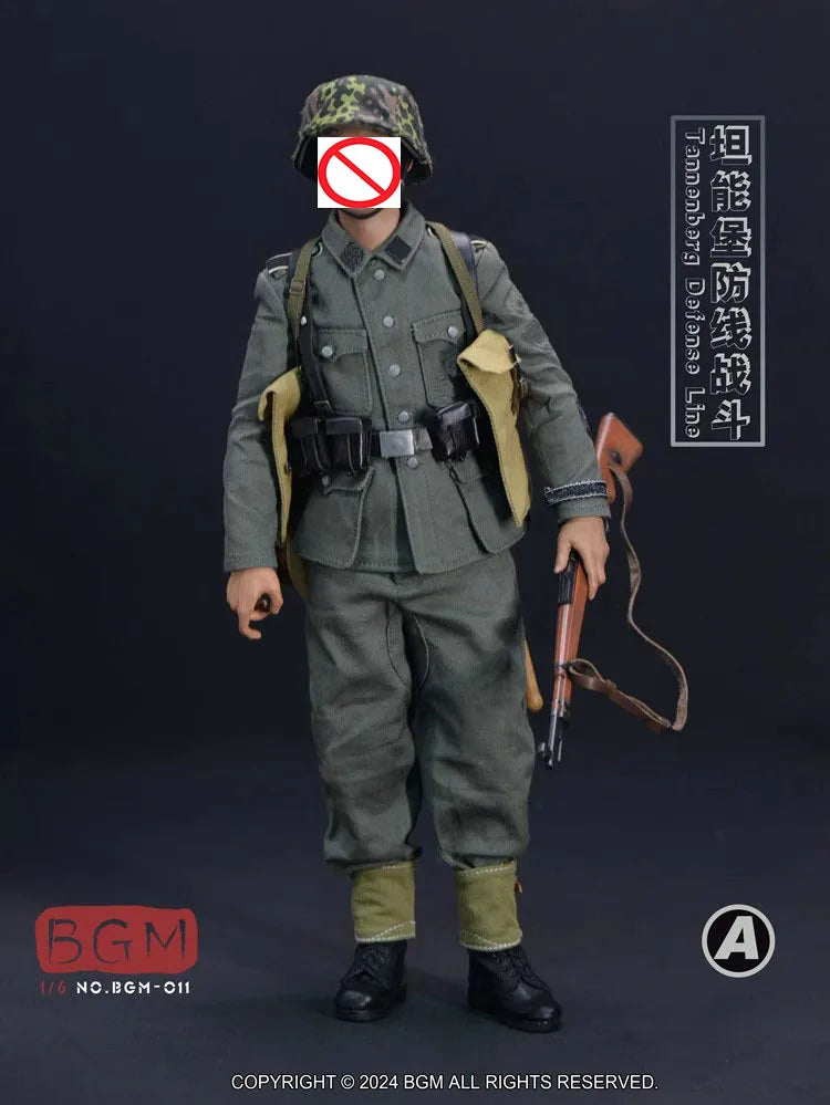 BGM BGM-011 1/6 Soldier Battle of Tannenberg Defense Line Clothing Set Model Toy Accessories Fit 12'' Action Figure In Stock