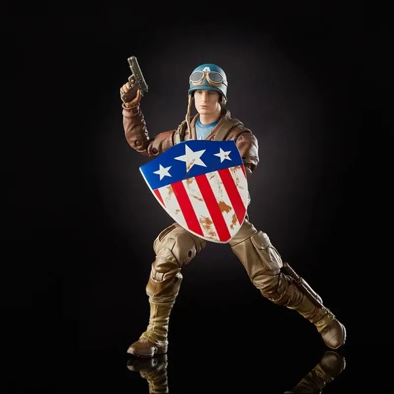 Original Hasbro Marvel Legends Series Captain America PEGGY CARTER Action Figure Toys Model Collection