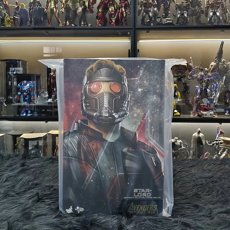 Hot Original Hottoys HT MMS539 Marvel Avengers 3 Infinity War Star Lord 3.0 Cartoon Action Figure Model Toys Desktop  Collection