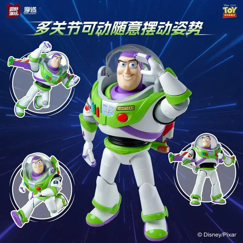 Genuine Hot Toy Story Buzz Lightyear Assembled Model Large Size Collection Ornament Surprise Birthday Gift Toy For Children