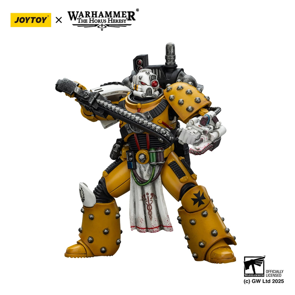[Pre-order]JOYTOY Warhammer "The Horus Heresy" 1/18 Action Figure Imperial Fists Legion Apothecary Model