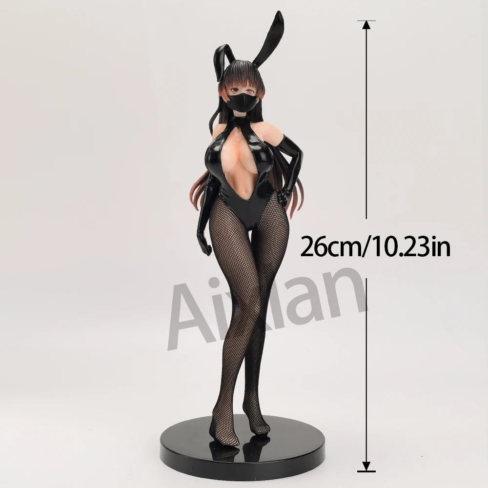 Aixlan BearPanda Figure Sexy Bunny Girl Chasing Eyes 23cm PVC Action Figure Amine Birthday Gift Collectible Figurine