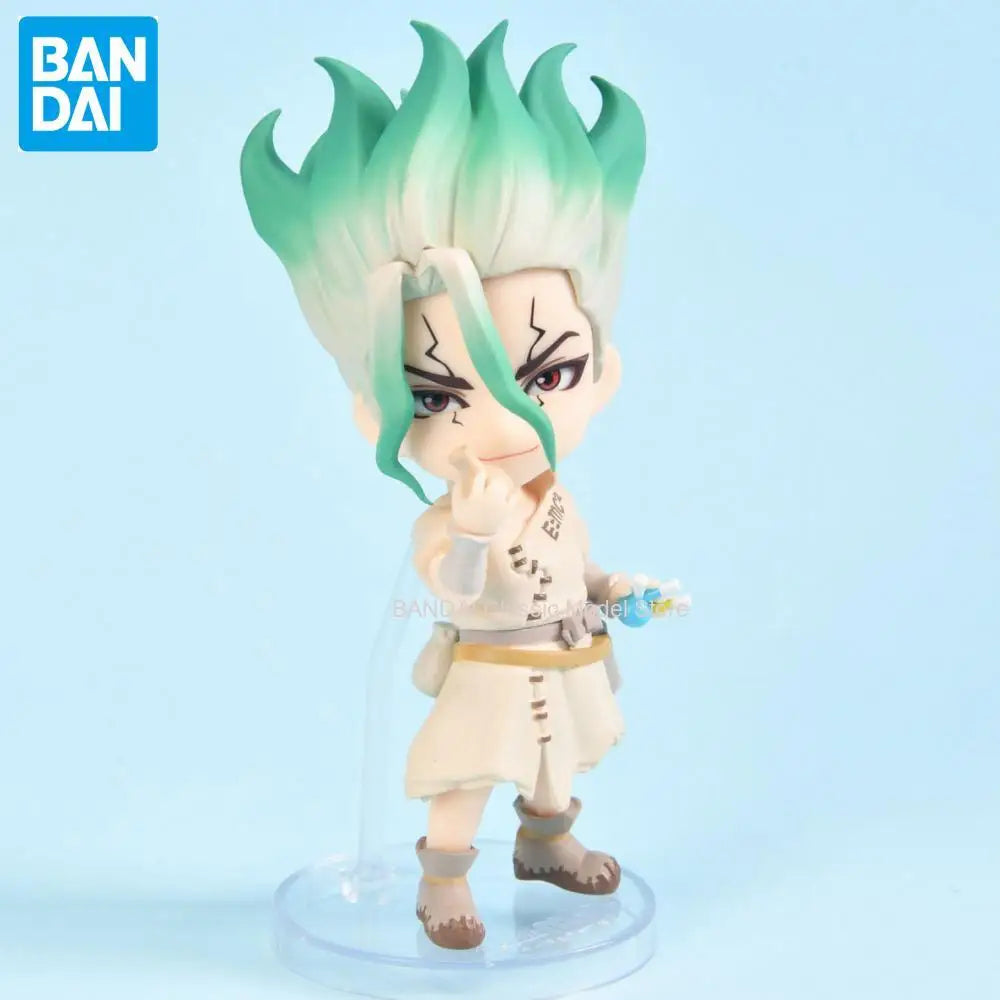 Genuine Official Original Bandai Figuarts Dr Stone Ishigami Senkuu Action Figure Anime Genuine Collectible Boxed Model Dollstoy
