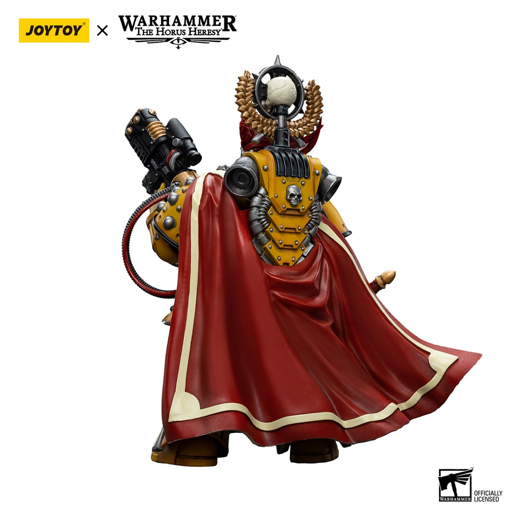 [IN-STOCK]JOY TOY Warhammer 30K 1/18 Imperial Fists Legion Praetor with Power Sword Anime Military Model birthday