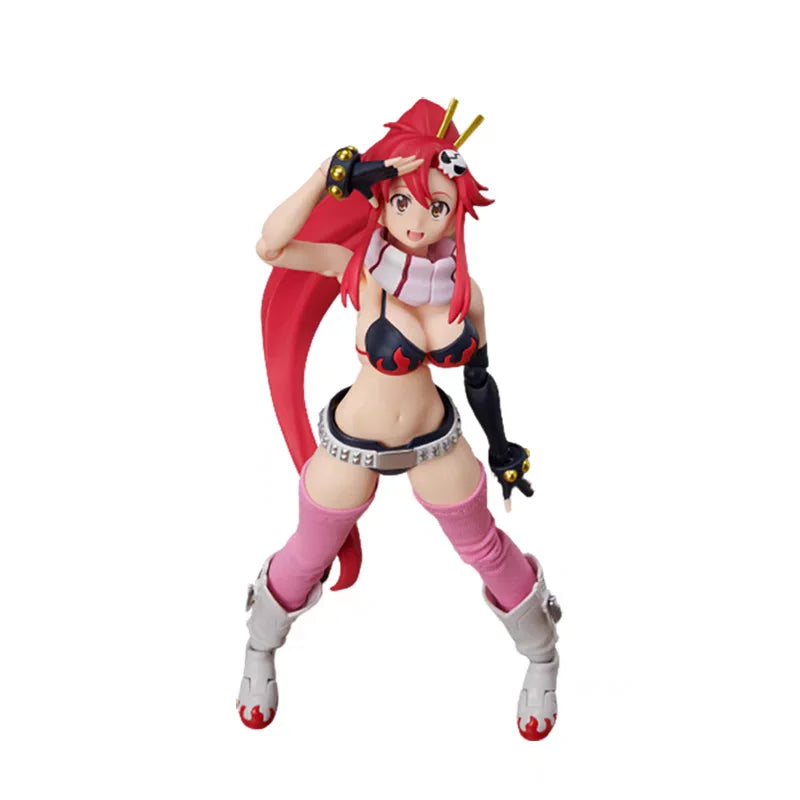 In Stock Tengen Toppa Gurren-Lagann Yoko Littner Loose Figures Genuine Aniplex Buzzmod 15cm Action Model Yoko Figurine Toy Gift