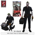 SWTOYS Original 1 \ 6 Action Figure Series NO: FS037 New 52 Skinned Clown Action Figure Model Toys Movable Model Gifts Fo Boys