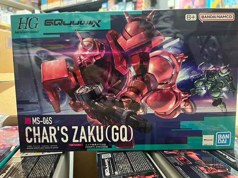 Adults Fun in Stock BANDAI HG 1/144 Gundam GQuuuuuuX GFreD Assembly Model Ver. Anime Action Figures