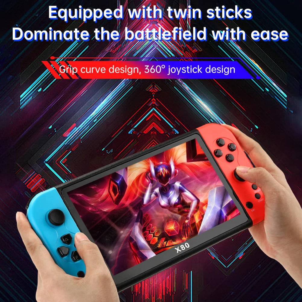 Gaming Portable Handheld Retro Video Game Console Player Portatil Mini Arcade Videogames for Hand Held Family Pocket Retrogaming