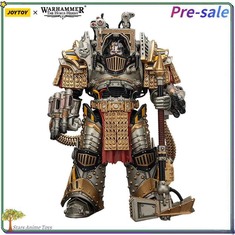【Pre Sale】Original JOYTOY 1/18 Action Figure Warhammer The Horus Heresy Iron Warriors Perturabo Primarch of The LVth Legion