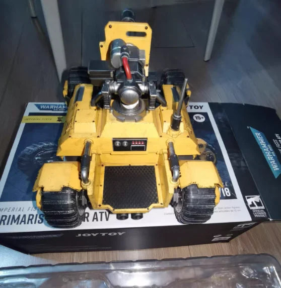 【SF】JOYTOY 1/18 Action Figure Lmperial Fists Primaris Invader ATV Model Toys Gifts Collection Ornaments