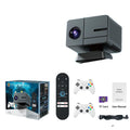 P50 MAX Home LED Gaming Projector HD Supports 4K Blu ray Full Auto Focus TV Video game controller H713 1080P 2+16GB 450 lumens