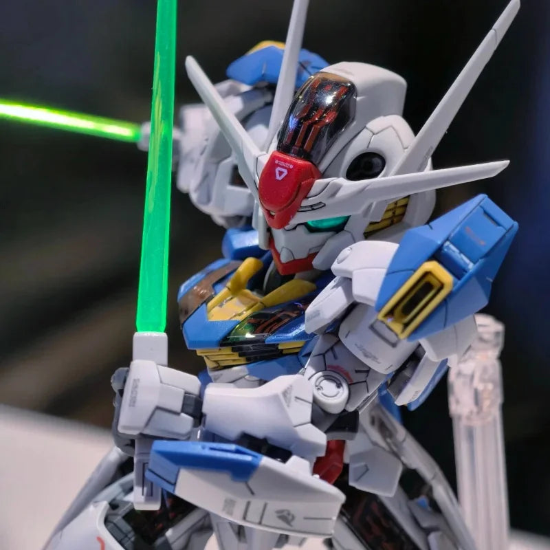 SUPA MGSD Aerial SD Q-Version Action Figure Mecha Warrior High Detail Detachable Parts Assembly Model Toy Collectible GK Gifts