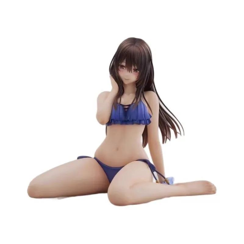 Sexy Swimwear Collectible Figure Desktop Car Ornament for Boys Anime Girl Model Case Static Sto Available Adult Theme