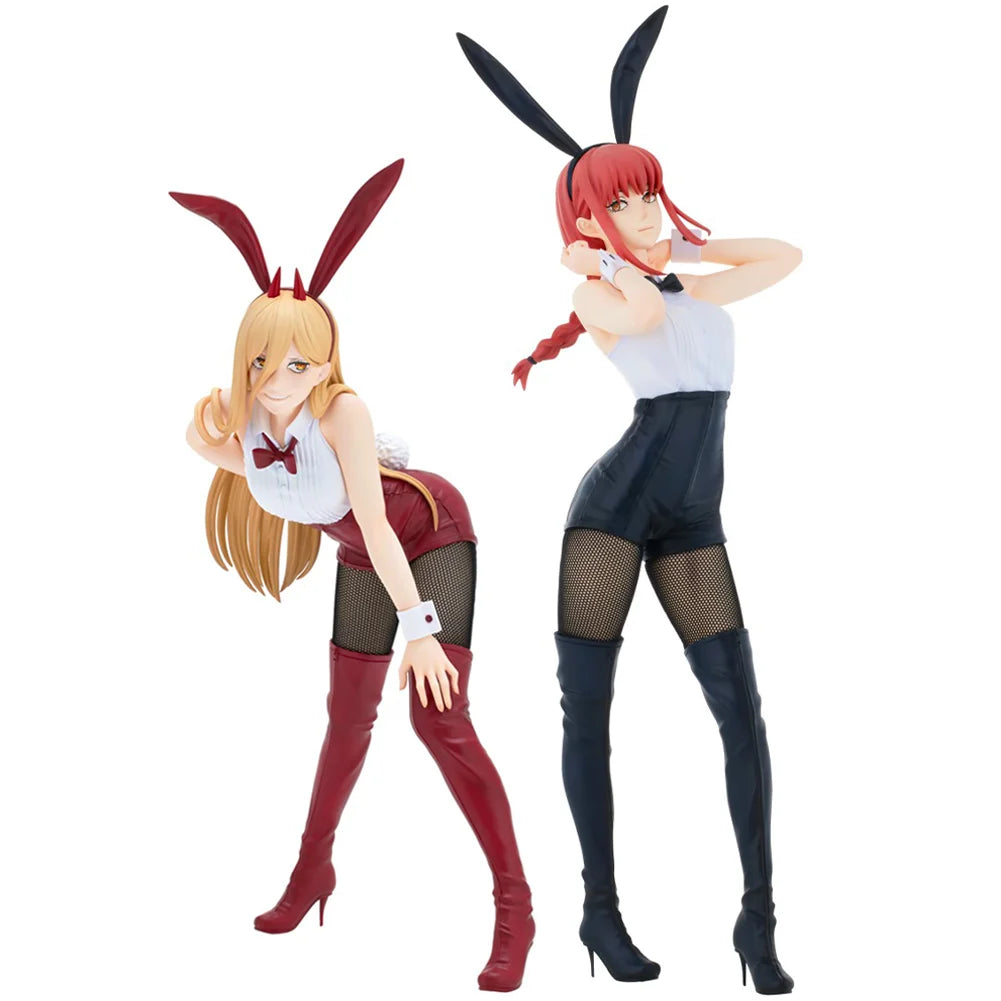 Anime Power Figure Makima action Figure Bunny Girl figure Power statue Desktop collection Ornament Adult Doll For Boy anime Gift