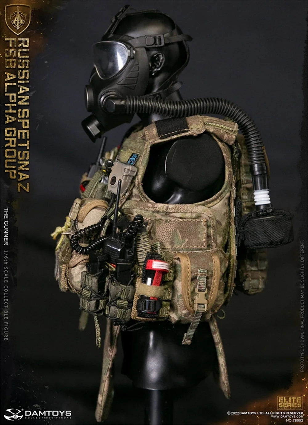 1/6 DAMTOYS DAM 78092 Mini Toys Model Soldier Hang Chest Vest Bags Full Set For Fan Collect DIY