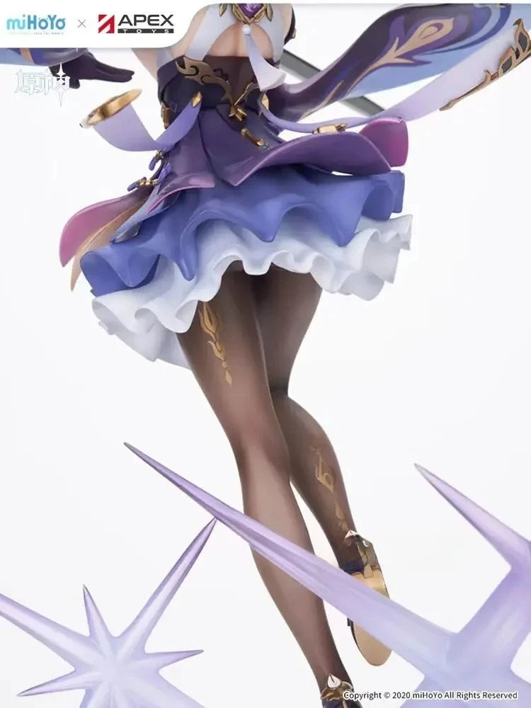 In Stock 【APEX/Genshin Impact】Keqing·Thunderstorm Quick Rain Ver.1/7 Static Figure Merchandise Genshin Anime Figure Model Toy