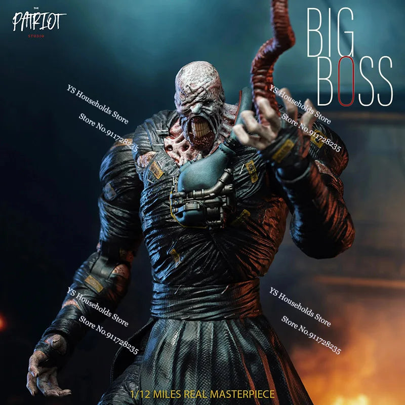 Patriot Studio 1/12 Scale Big Boss Villain Monster Action Figure Surival Game Simulation 6" Soldier Model Home Ornament Toys