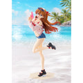Good Smile Company Evangelion Asuka Shikinami Langley Beach Queens Pop up Parade Ayanami Rei  Anime Figure Action Model Toys