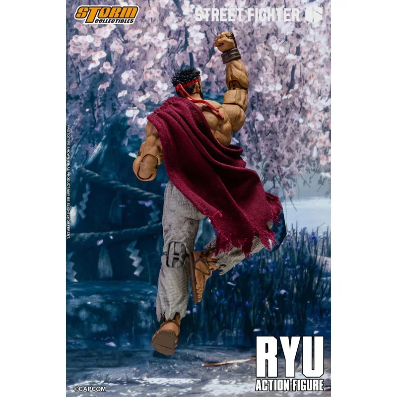 Оригинални играчки Storm Street Fighter 6 Ryu на склад Аниме екшън колекция фигурки Модели играчки