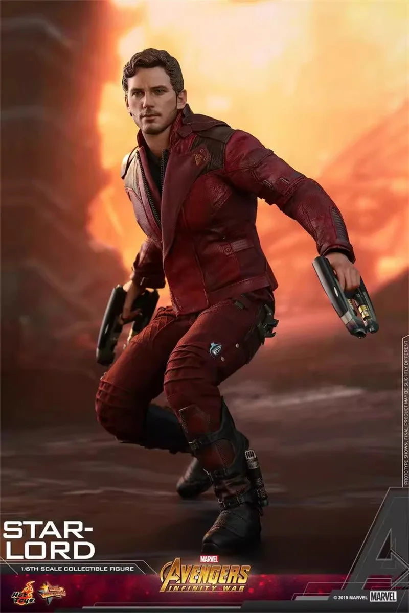 HOTTOYS HT MMS539 1/6 Star-Lord Avengers Infinity War Movie Action Figure Fans Collectible Delicate 12" Soldier Model Doll
