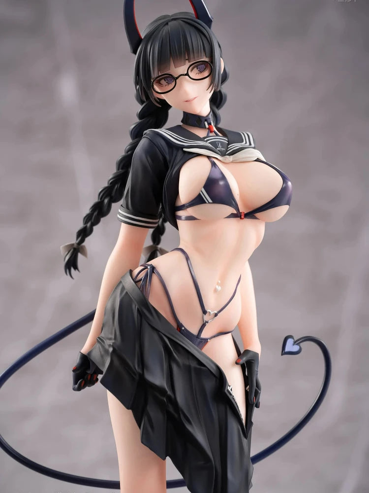 AniMester Judgement Succubus Monitor Discipline Committee Member Rinna  29.5cm 1/6 Figure Model Ornament Collection Toy Gifts